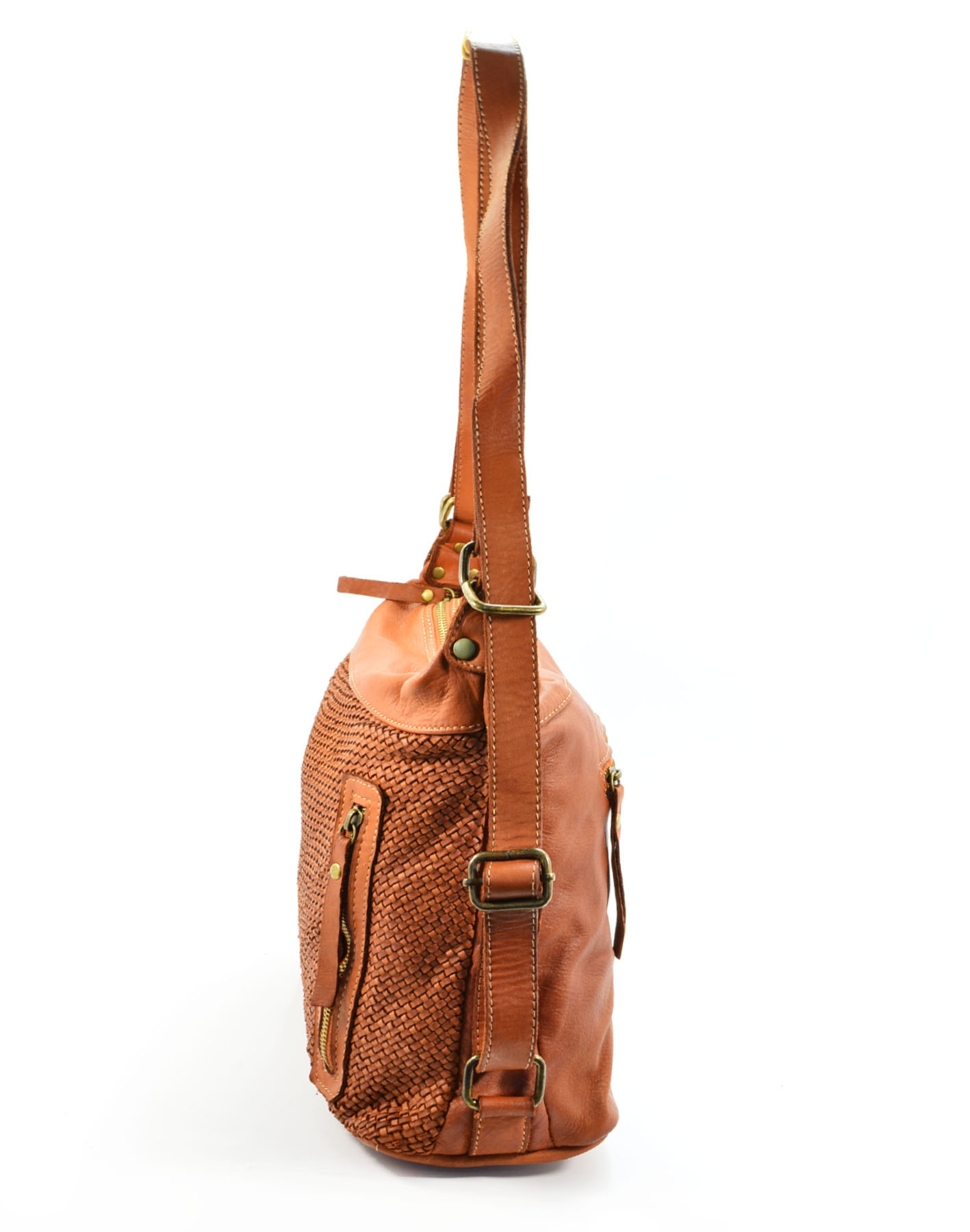 Y062 Backpack bag with double front zip pocket Backpack bag with double front zip pocket main image 3